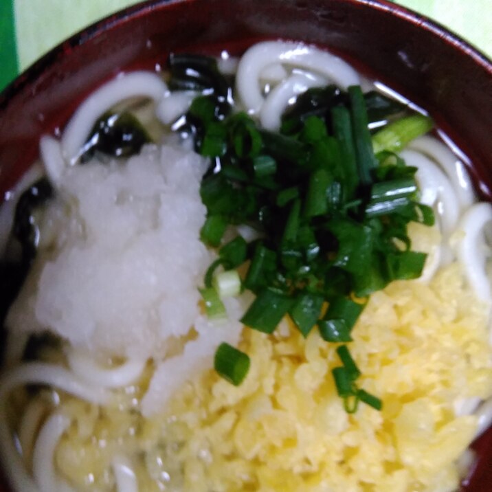 コンソメうどん~麺つゆ買い忘れた人は私だ